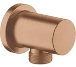 GROHE Wandanschlussbogen Rainshower 27057, Au&szlig;engewinde, eigensicher, mit runder