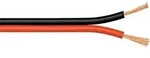 Goobay Lautsprecherkabel rot/schwarz CCA, 10 m Rolle, Querschnitt 2 x 2,5 mm2 -