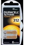 Duracell A312/DA312/ZL312, Zink-Luft-Zellen, 6 St&uuml;ck(e) - Blau
