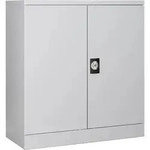 G&uuml;rkan B&uuml;rom&ouml;bel Stahlschrank 109941 lichtgrau 2 Fachb&ouml;den 92.0 x 42.0...