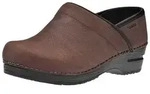 Sanita Original-Prof. Textured Oil Clog Antique Brown Gr.35 - Braun - 35