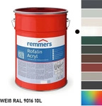 Remmers Rofalin Acryl - Farbe: wei&szlig; - Gebinde: 10 Liter - Wei&szlig;