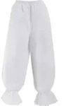 Hexenhose 3/4 L&auml;nge Pluderhose 44 - Wei&szlig; - 44
