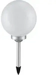 Leuchtkugel LED Solar Aussen 30 cm - Wei&szlig;