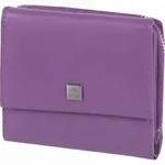 Greenburry Spongy Geldb&ouml;rse Leder 10,5 cm - Lila