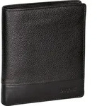bugatti Kombib&ouml;rse, Hochformat/coin wallet combi style (14 CC) schwarz - Schwarz