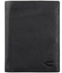 Camel Active Geldb&ouml;rse Leder RFID Schutz 8KF Portemonnaie Geldbeutel schwarz Atlanta