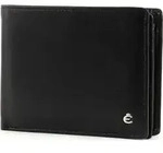 Esquire Geldb&ouml;rse HARRY Herren schwarz Leder RFID Schutz 12 KF Portemonnaie...