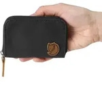 Fj&auml;llr&auml;ven Zip Card Holder Portemonnaie Dark Olive - Braun