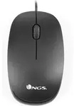 NGS Flame Optische Maus 1000 DPI Schwarz - Schwarz