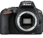 Nikon D5500, 24,2 MP, 6000 x 4000 Pixel, CMOS, Full HD, Touchscreen, Schwarz -