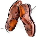 Prime Shoes LINZ Herren Schn&uuml;rung Budapester Calf French Cuoio EU39/UK6