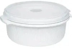Emsa Micro Family Mikrowellentopf, Wei&szlig;, 1,5 L, 450151200 - Wei&szlig;