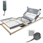 Elektrischer Lattenrost 100x200 cm - 44 Leisten, 7 Zonen, Notabsenkung,...