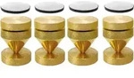 Dynavox 100818, 4 St&uuml;ck(e), Messing, 2,5 cm, 400 g - Gold