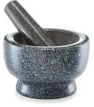 Zeller M&ouml;rser & St&ouml;&szlig;el-Set, Granit, anthrazit &Oslash;13x8 - Schwarz