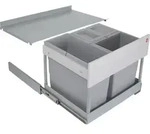 Abfallsorter Raumspar TANDEM 29 (1x12 + 2x8,5) Liter / Hailo TR-Swing 60.3/29M / ab