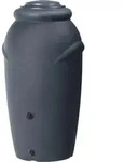 Regentonne Amphore BOLOGNA 210 Liter anthrazit inkl. Hahn - Grau