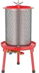 Edelstahl Hydropresse mit 20 Liter Korbinhalt, Wasserdruckpresse mit 3 bar zum