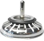 BLANCO 125590 Siebk&ouml;rbchen 3,5 Zoll (79mm), Edelstahl-Siebkorb f&uuml;r K&uuml;chensp&uuml;len
