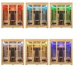Artsauna Infrarotkabine Billund &ndash; Dual-Heizsystem Infrarotsauna - 2 Personen &ndash;