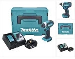 Makita DTD 152 RT1J Akku Schlagschrauber 18V 165Nm + 1x Akku 5,0Ah +