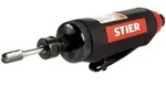 STIER Stabschleifer 51-1, Stecknippel 1/4 Zoll, geringes L&auml;rmniveau 79 dB, kompakte