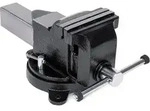 STIER Parallelschraubstock, Spannweite 150 mm, Gr&ouml;&szlig;e 125 mm, Schraubstock mit