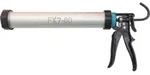 Irion FX7-60 Dichtstoff Klebstoff Alurohrpresse-pistole 600ml Kartuschen-Beutel