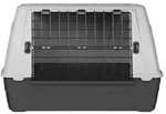 TRIXIE Transportbox Journey - schwarz/grau - 77 &times; 51 &times; 43 cm - Schwarz/Grau