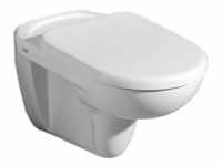 Geberit WC-Sitz MANGO mit Deckel, Scharniere verchromt pergamon