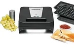 Multi Toast & Grill SWG 700 Max, 3 antihaftbeschichtete Platten-Sets f&uuml;r Waffeln,