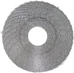 MFH Band-Stacheldraht metall verzinkt 120m Durchmesser 30cm - Silber