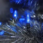 LED Mini-Lichterkette 40er blau / gr&uuml;n aussen Konstsmide 6004-400