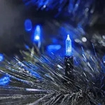 LED Mini-Lichterkette 80er blau / gr&uuml;n aussen Konstsmide 6020-400 - Blau
