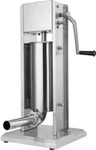 Zelsius Profi Wurstf&uuml;llmaschine, 5 Liter, Silber, Edelstahl Wurstf&uuml;ller mit
