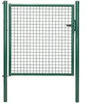 Alberts Wellengitter-Einzeltor mit Zubeh&ouml;r, Breite 125 cm, H&ouml;he 125 cm, gr&uuml;n, zum