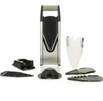 B&ouml;rner Mandoline V6 Exclusive Line - Profi-Set - Schwarz - Schwarz
