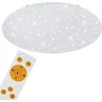 LED Deckenlampe mit Fernbedienung, dimmbar, Nachtlicht, warmwei&szlig; bis kaltwei&szlig;,