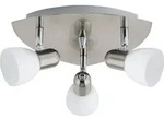 ENEA Spot - &Oslash;26,5 cm - nickel-matt - 3X40W exkl. - IP20 - Wei&szlig;