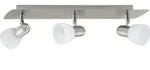 ENEA Spot - L50 x B7 cm - nickel-matt - 3X40W exkl. - IP20 - Wei&szlig;