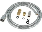 Hansa Brauseschlauch M15x1/2" verchromt, 1500mm L&auml;nge, flexibel und langlebig, 1