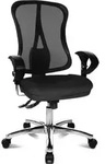 Topstar B&uuml;rodrehstuhl "Head Point SY Deluxe" schwarz inkl. Armlehnen - Schwarz