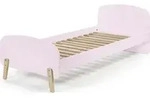 Vipack Kiddy Einzelbett 90x200 cm rosa - Rosa
