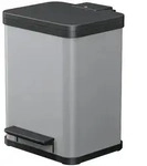 Hailo &Ouml;ko duo Plus M Tret-M&uuml;lltrenner - freistehender 2 x 9 Liter Doppelm&uuml;lleimer