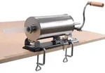 COSTWAY 3,6L Wurstf&uuml;ller, Wurstmaschine, Wurstf&uuml;llmaschine, inkl. 4 Fuellrohre,