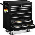 MASKO&reg; Werkstattwagen 7 Schubladen, abschlie&szlig;bar, massives Metall, ohne Werkzeug -