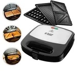 Russell Hobbs Fiesta 24540-56 760W 3-in-1 Sandwichmaker, Waffeleisen, Grill -