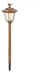 Esotec Solar Standleuchte Tivoli, warmwei&szlig;, 68 cm, kupferfarben - Kupfer