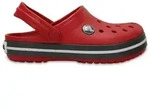 Crocs Crocband Clog Kids pepper/graphite Gr&ouml;&szlig;e EU 19-20 Normal - Rot - 19-20